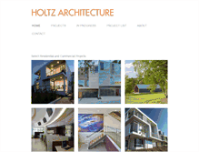 Tablet Screenshot of holtz-architecture.com